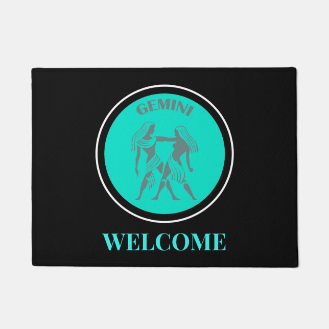 Gemini Doormat Fußmatte (Vorderseite)