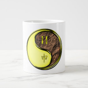 Gemini & Erde-Affe Spezialtasse Jumbo-Tasse