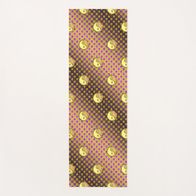 Gemini & Fire Boar Yogamatte (Vorderseite)