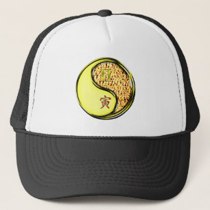 Gemini & Fire Tiger Trucker-Mütze Truckerkappe
