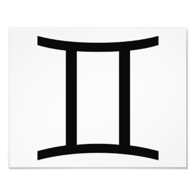 Gemini Fotodruck (Vorne)