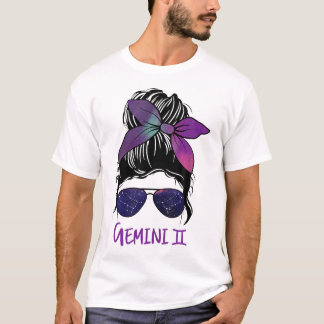 Gemini Girl Birthday Gemini Frau Zodiac T-Shirt