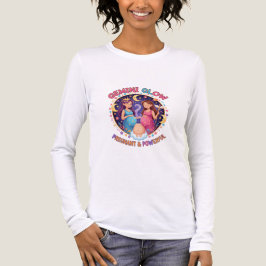 Gemini Glow: Pregnant & Powerful – Fun & Empowerin Tri-Blend Shirt