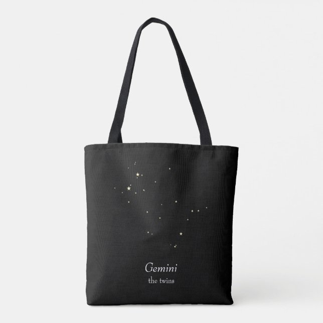 Gemini-Konstellation Tasche (Rückseite)