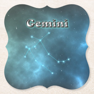 Gemini-Konstellation Untersetzer