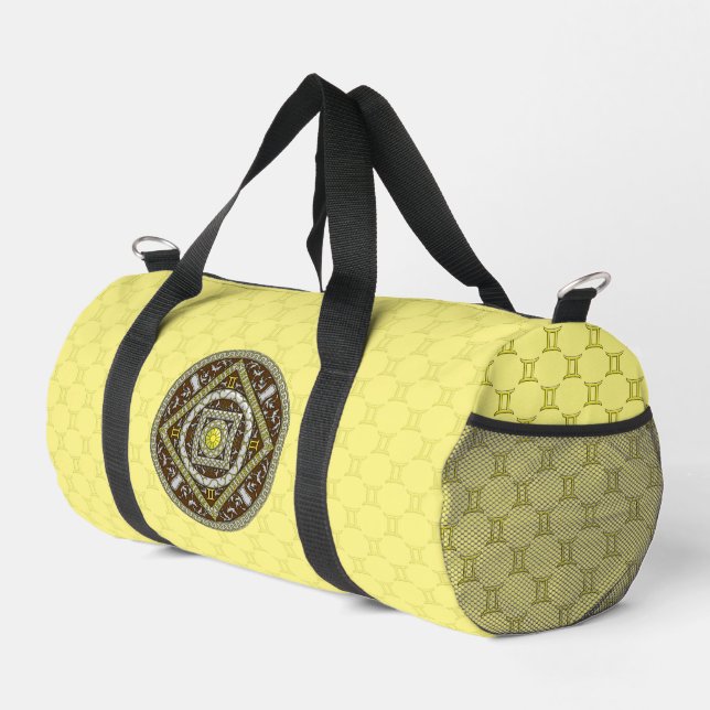 Gemini Mandala Duffle Bag (Rechte Ecke)