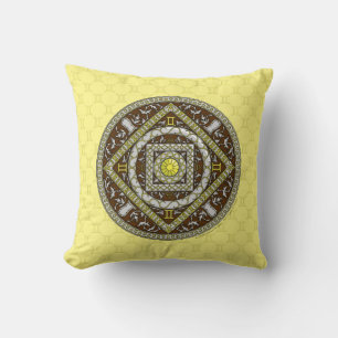 Gemini Mandala Pillow Kissen