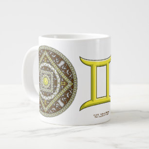Gemini Mandala Spezialität Tasse