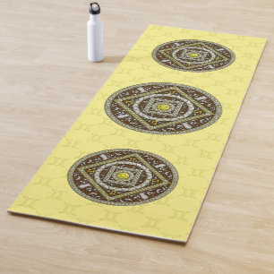 Gemini Mandala Yoga Mat Yogamatte