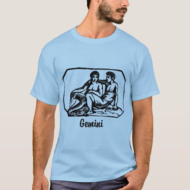 Gemini - Maßgeschneidert T-Shirt (Vorderseite)