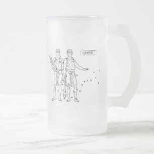 Gemini Mattglas Bierglas