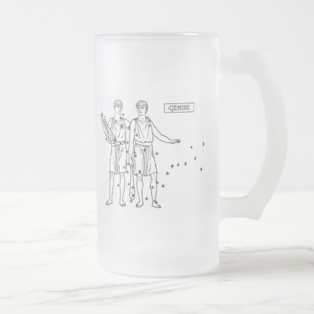 Gemini Mattglas Bierglas (Rechts)