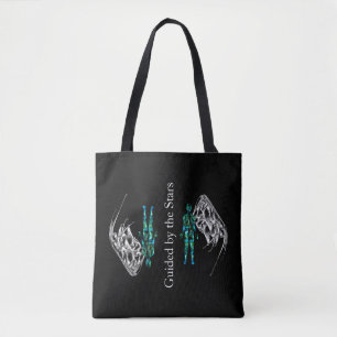 Gemini - Minimalistischer Zodiac-Tote Bag Tasche