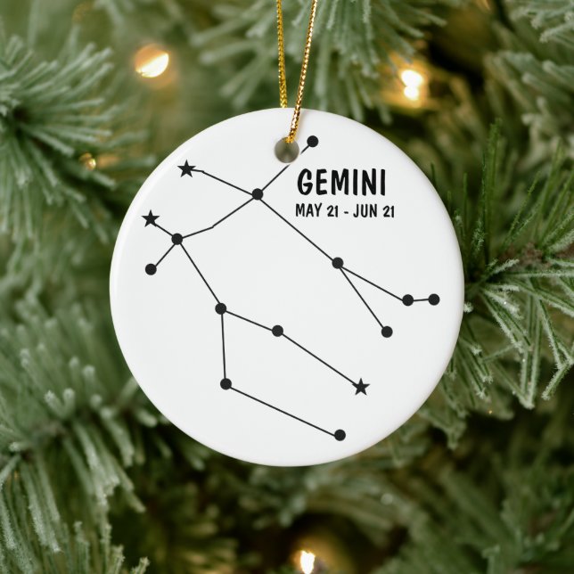 Gemini-Ornament Keramik Ornament (Baum)
