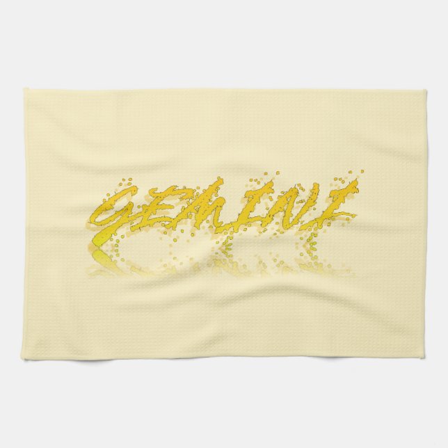 Gemini Reflektion Geschirrtuch (Horizontal)