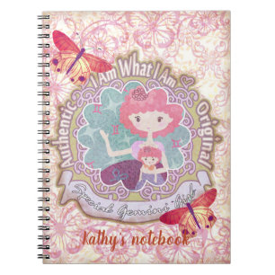 Gemini Schilder. Personalisiert. Notebook Notizblock