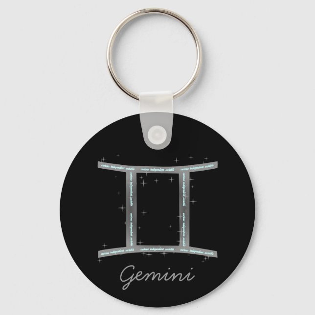Gemini Schlüsselanhänger (Vorderseite)