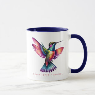 Gemini Spirit Animal Hummingbird Alebrije Female Tasse
