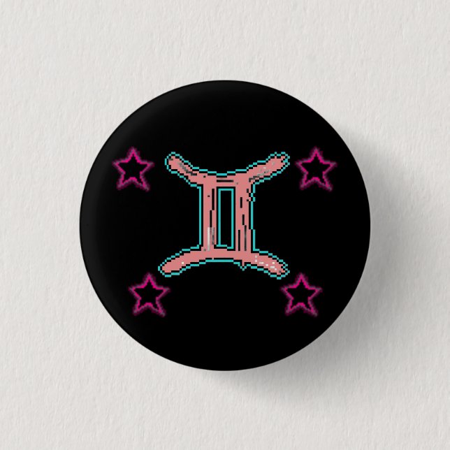 GEMINI Stars Button (Vorderseite)