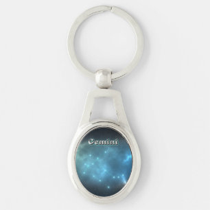 Gemini-Sternbild Schlüsselanhänger