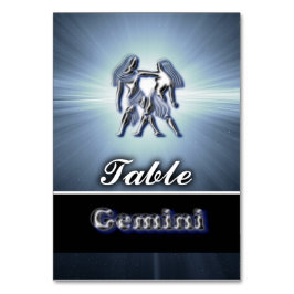 Gemini Tischnummer