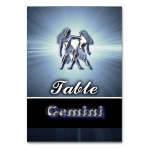 Gemini Tischnummer