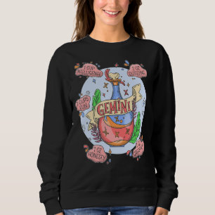 Gemini-Tränke mit Zutaten Magische Astrologie Sweatshirt
