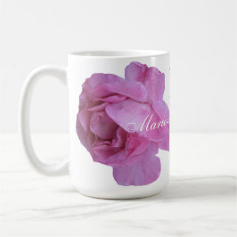 Gemini Twin Schwestern heiß rosa Rose Tasse von Be