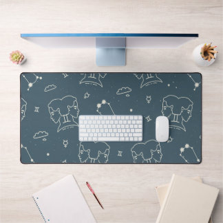 Gemini Twins Desk Mat Schreibtischunterlage