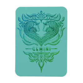 Gemini Twins Emblem Magnet