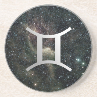 Gemini Twins Zodiac Star Sign Universe Getränkeuntersetzer