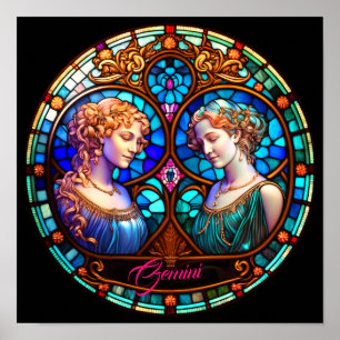 Gemini und Perl Harmony Poster