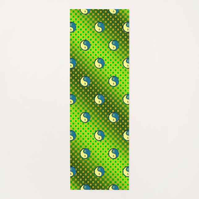 Gemini und Wasserziege Yogamatte (Vorderseite)