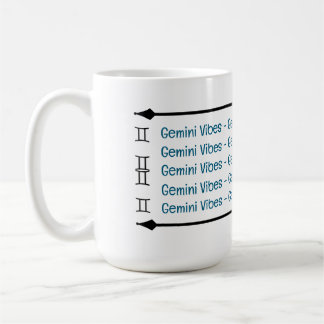 Gemini Vibes Café Mug