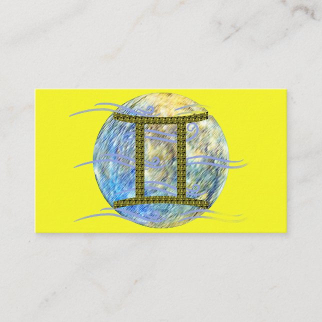 Gemini Visitenkarte (Vorderseite)