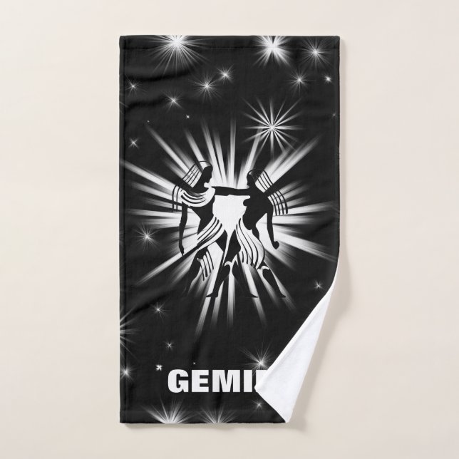 Gemini-Zeichen Handtuch (Handtuch)