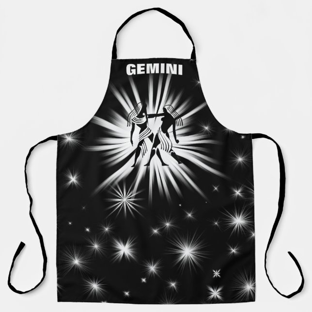 Gemini-Zeichen Schürze (Vorderseite)