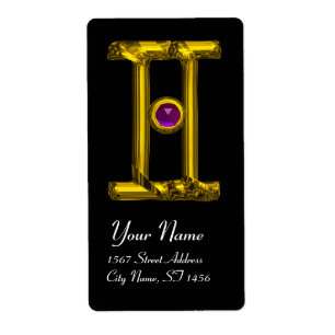 GEMINI ZODIAC BIRTHDAY JEWEL Lila Alexandrite