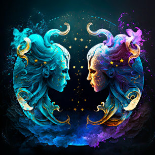 Gemini Zodiac Jigsaw Puzzle