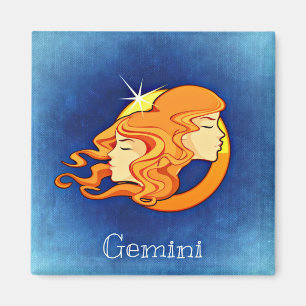 Gemini Zodiac-Magnet Magnet