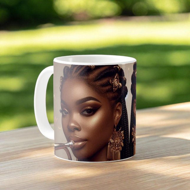 Gemini Zodiac Musician Trumpet Kaffeetasse (Von Creator hochgeladen)