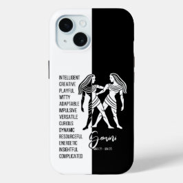 Gemini Zodiac Sign Case-Mate iPhone Hülle