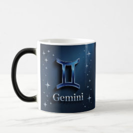 Gemini Zodiac Sign Glyph Morphing Mug Verwandlungstasse