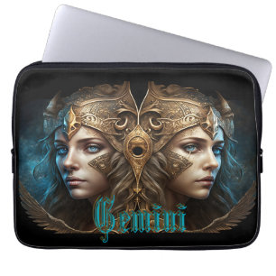 Gemini Zodiac Sign Laptopschutzhülle