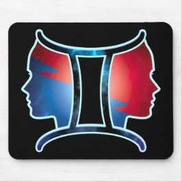 Gemini Zodiac Sign Mousepad