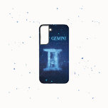 Gemini Zodiac Sign Samsung Galaxy Hülle<br><div class="desc">Gemini Zodiac Sign Samsung Galaxy S22 Fall</div>