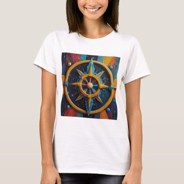Gemini Zodiac Sign | Versatile Gemini Design T-Shirt (Vorderseite)