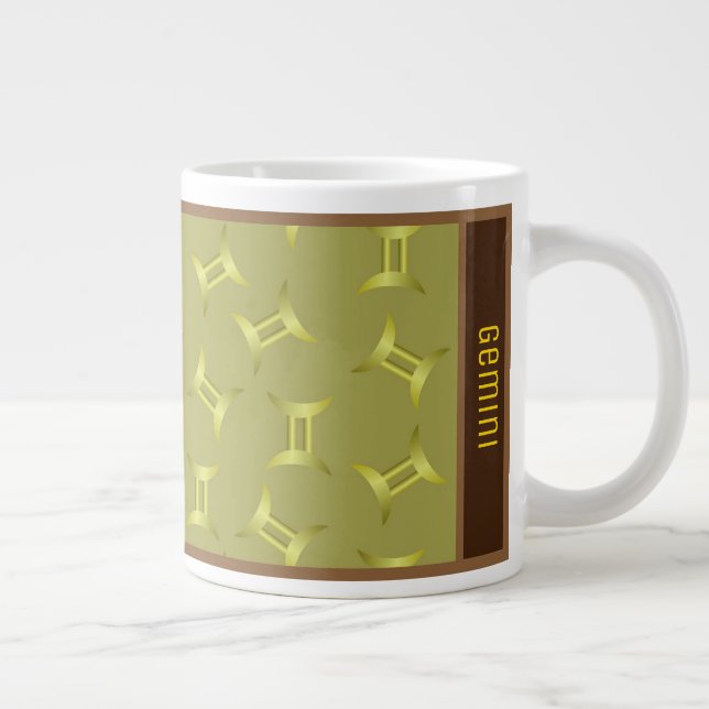 Gemini Zodiac Specialty Tasse (Rechts)