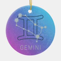 Gemini Zodiac Star Zeichenfarben Horoskop