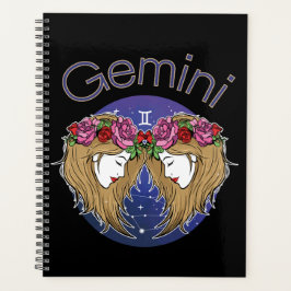 Gemini Zodiac Unterschriftenkalender Planer